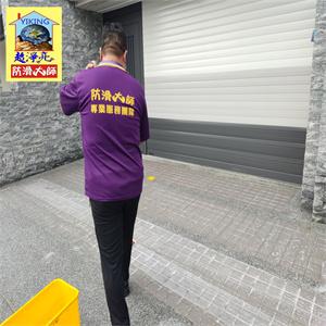 台中市美群臻寶社區騎樓磁磚地面防滑工程784