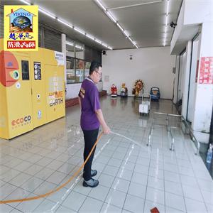 台南市新化區北海道新化總店騎樓磁磚地面防滑工程786