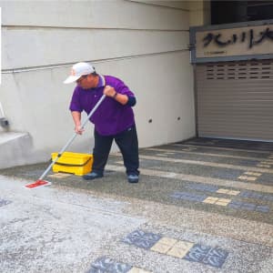 水抿石車道防滑工程、臺中市豐原區九川大集社區748