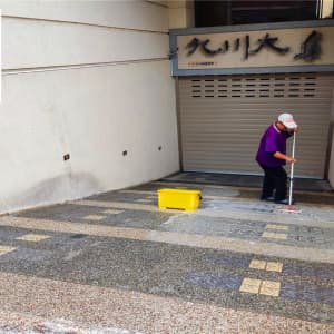 水抿石車道防滑工程、臺中市豐原區九川大集社區748