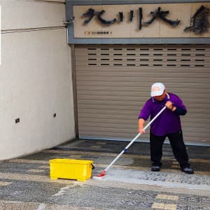 水抿石車道防滑工程、臺中市豐原區九川大集社區748