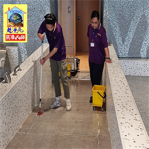 嘉義福容voco酒店泳池斜坡道防滑工程768
