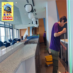 嘉義福容voco酒店餐廳磁磚地面走道防滑工程769