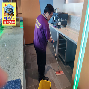 嘉義福容voco酒店餐廳磁磚地面走道防滑工程769
