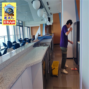 嘉義福容voco酒店餐廳磁磚地面走道防滑工程769