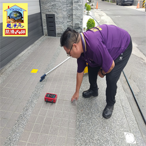 台中市美群臻寶社區騎樓磁磚地面防滑工程784