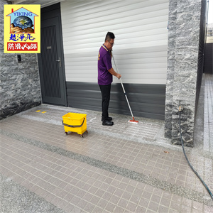 台中市美群臻寶社區騎樓磁磚地面防滑工程784