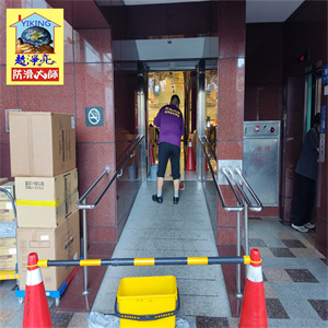 台中市中友百貨無障礙斜坡道止滑工程785