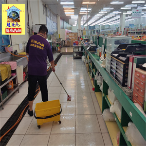 台南市北海道新化總店廚房磁磚地面防滑工程786-1