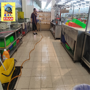 台南市北海道新化總店廚房磁磚地面防滑工程786-1