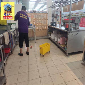 台南市北海道新化總店廚房磁磚地面防滑工程786-1
