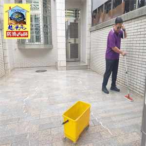 台中市石公館車庫花崗石地面防滑工程787