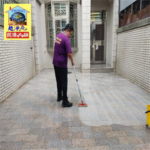 台中市石公館車庫花崗石地面防滑工程787