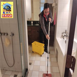 新北市新莊石公館浴室磁磚地面防滑施工790